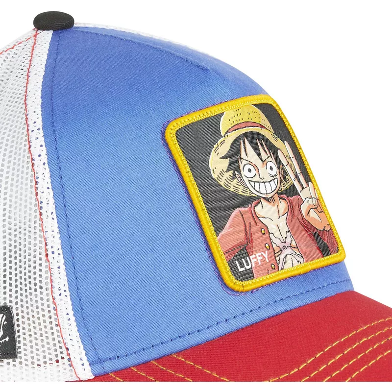 capslab-monkey-d-luffy-op2-luf2-one-piece-blue-white-and-red-trucker-hat