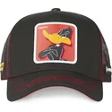 capslab-daffy-duck-da1-looney-tunes-black-trucker-hat