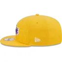 mutzen-flach-gelb-snapback-9fifty-draft-edition-2023-der-los-angeles-lakers-nba-von-new-era