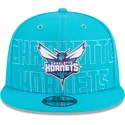 mutzen-flach-blau-snapback-9fifty-draft-edition-2023-der-charlotte-hornets-nba-von-new-era