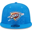 mutzen-flach-blau-snapback-9fifty-draft-edition-2023-der-oklahoma-city-thunder-nba-von-new-era