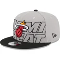 graue-und-schwarze-snapback-kappe-9fifty-draft-edition-2023-der-miami-heat-nba-von-new-era