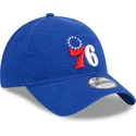 new-era-curved-brim-9twenty-draft-edition-2023-philadelphia-76ers-nba-blue-adjustable-cap