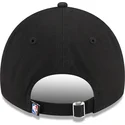 schwarze-verstellbare-9twenty-draft-edition-2023-kappe-mit-gebogenem-schirm-der-san-antonio-spurs-nba-von-new-era