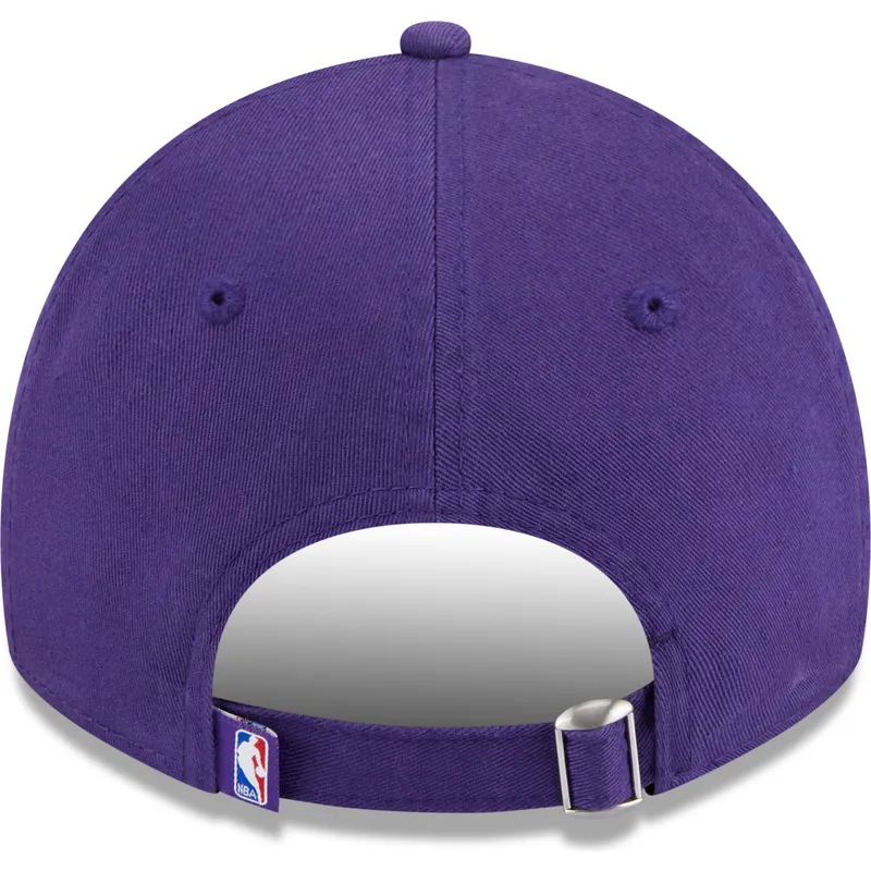 violette-verstellbare-curved-cap-9twenty-draft-edition-2023-der-phoenix-suns-nba-von-new-era