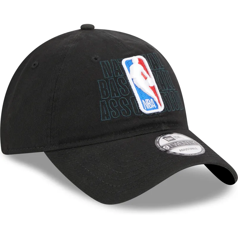 schwarze-verstellbare-gebogene-kappe-9twenty-draft-edition-2023-von-nba-von-new-era
