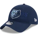 verstellbare-dunkelblaue-9twenty-draft-edition-2023-kappe-der-memphis-grizzlies-nba-von-new-era