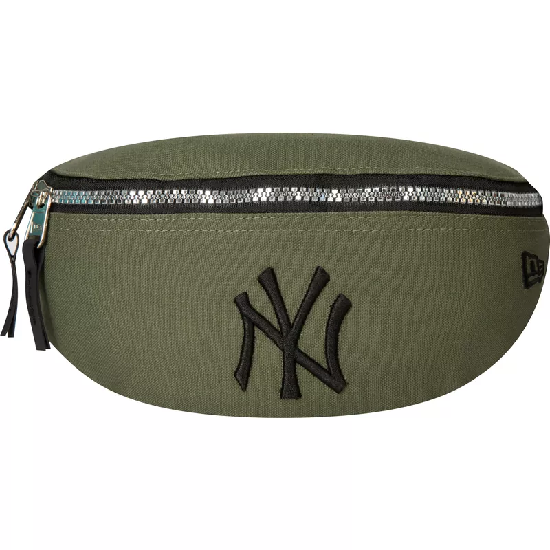 new-era-black-logo-mini-new-york-yankees-mlb-green-fanny-pack