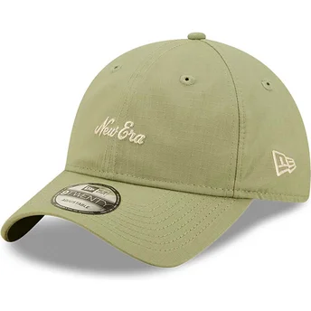 Grüne verstellbare Curved Cap 9TWENTY Ripstop von New Era