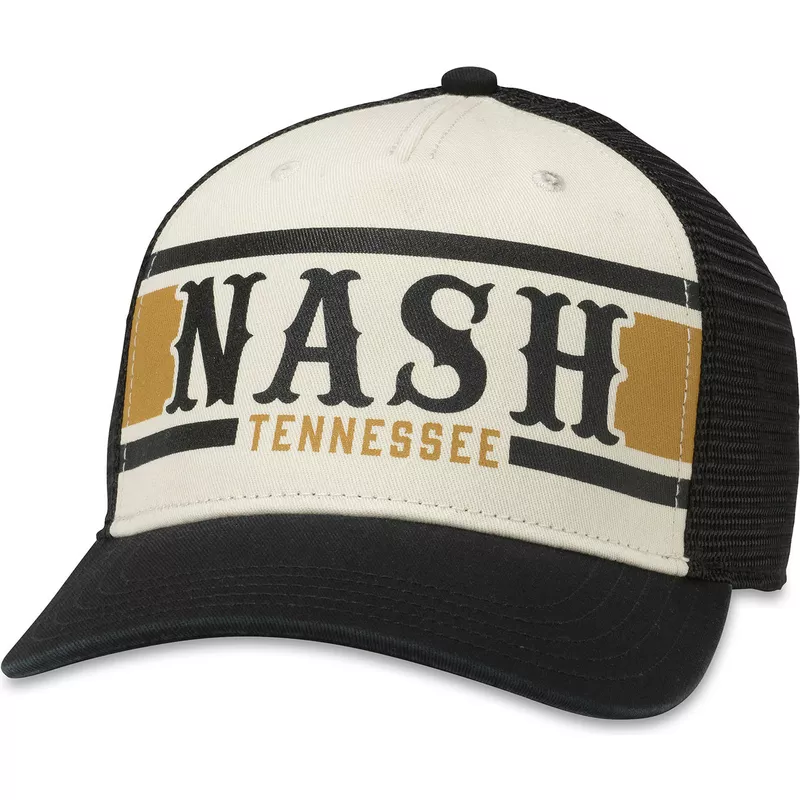 american-needle-nashville-tennessee-sinclair-white-and-black-snapback-trucker-hat