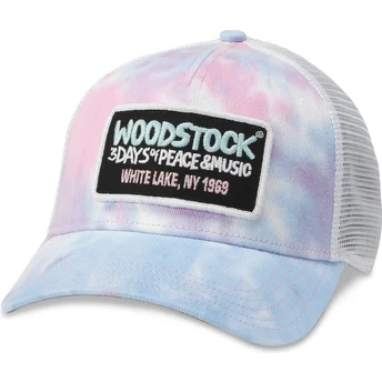 Multifarbene Trucker-Snapback-Kappe Woodstock Valin von...