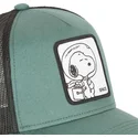 mutzen-gebogen-grun-snapback-snoopy-erdnusse-von-capslab