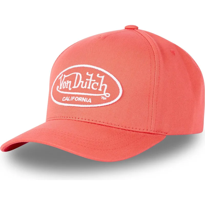 rote-verstellbare-curved-cap-lof-c4-von-von-dutch