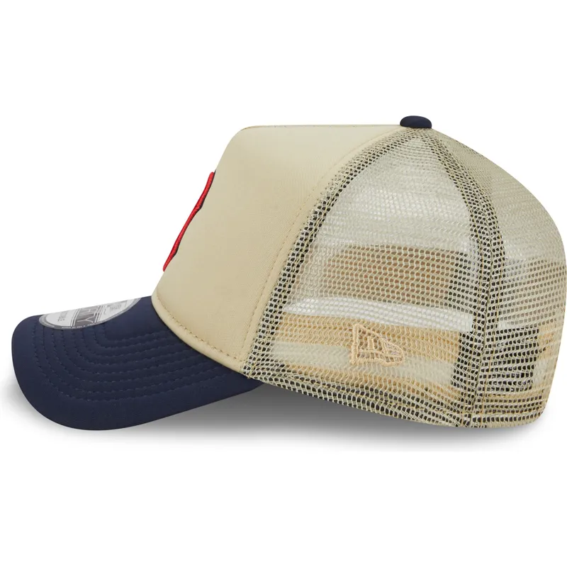 mutzen-gebogen-beige-snapback-9forty-a-frame-all-day-der-boston-red-sox-mlb-von-new-era