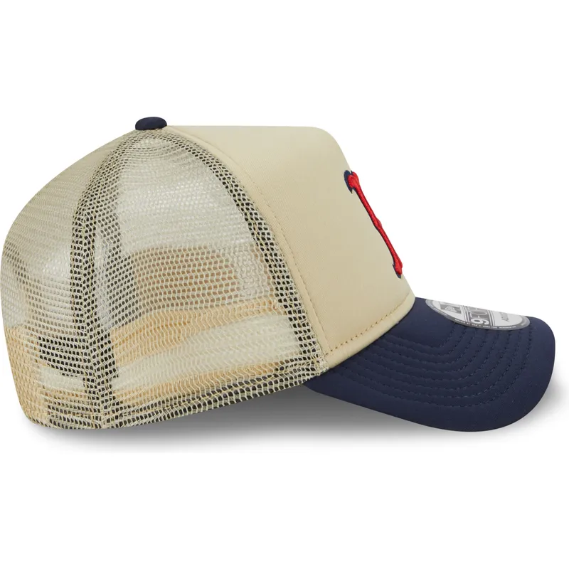 mutzen-gebogen-beige-snapback-9forty-a-frame-all-day-der-boston-red-sox-mlb-von-new-era