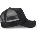new-era-black-logo-9forty-a-frame-all-day-trucker-chicago-white-sox-mlb-black-trucker-hat