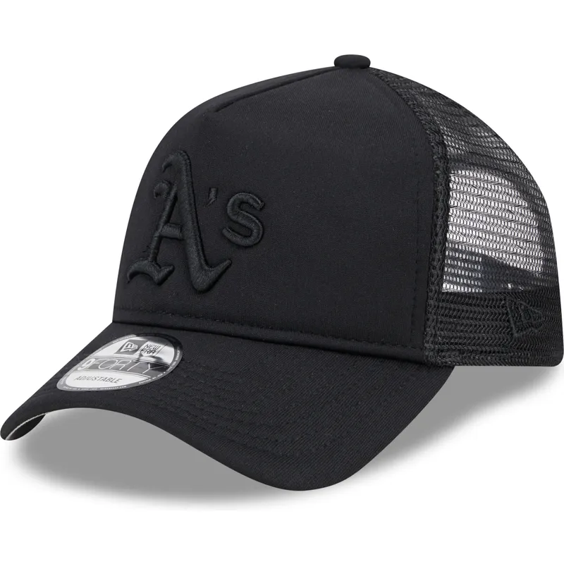 mutzen-gebogen-schwarz-snapback-9forty-a-frame-all-day-der-oakland-athletics-mlb-von-new-era mutzen-gebogen-schwarz-snapback-9forty-a-frame-all-day-der-oakland-athletics-mlb-von-new-era