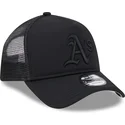 mutzen-gebogen-schwarz-snapback-9forty-a-frame-all-day-der-oakland-athletics-mlb-von-new-era