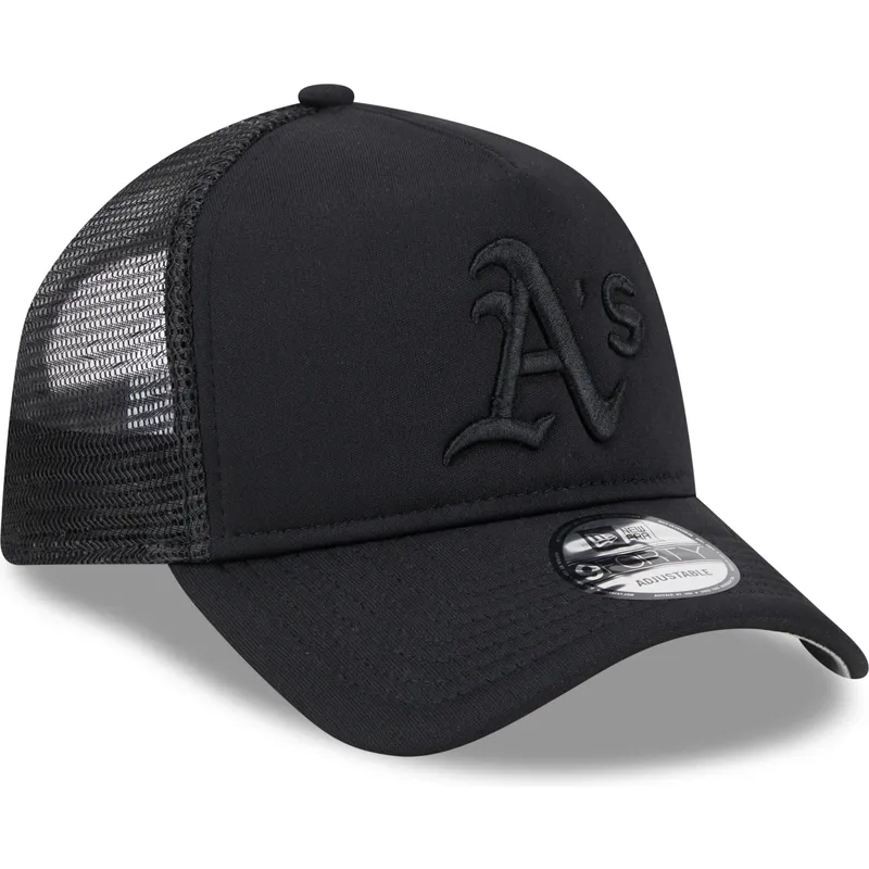 mutzen-gebogen-schwarz-snapback-9forty-a-frame-all-day-der-oakland-athletics-mlb-von-new-era mutzen-gebogen-schwarz-snapback-9forty-a-frame-all-day-der-oakland-athletics-mlb-von-new-era
