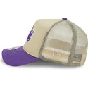 beige-violette-9forty-a-frame-all-day-trucker-cap-der-los-angeles-lakers-nba-von-new-era