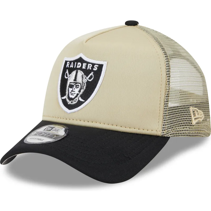 mutzen-gebogen-beige-snapback-9forty-a-frame-all-day-der-las-vegas-raiders-nfl-von-new-era mutzen-gebogen-beige-snapback-9forty-a-frame-all-day-der-las-vegas-raiders-nfl-von-new-era