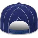 blaue-snapback-kappe-9fifty-pinstripe-visor-clip-der-los-angeles-dodgers-mlb-von-new-era