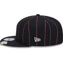 marineblaue-flache-snapback-kappe-9fifty-pinstripe-visor-clip-der-detroit-tigers-mlb-von-new-era