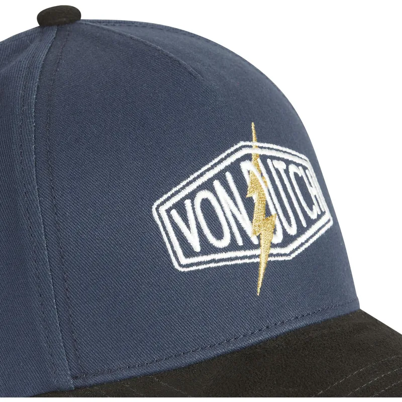 gebogene-verstellbare-marineblaue-und-schwarze-kappe-fla3-von-von-dutch