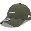 mutzen-gebogen-grun-verstellbares-band-9forty-seasonal-der-vespa-piaggio-von-new-era