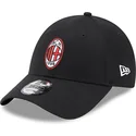 schwarze-verstellbare-curved-cap-9forty-core-von-ac-milan-serie-a-von-new-era