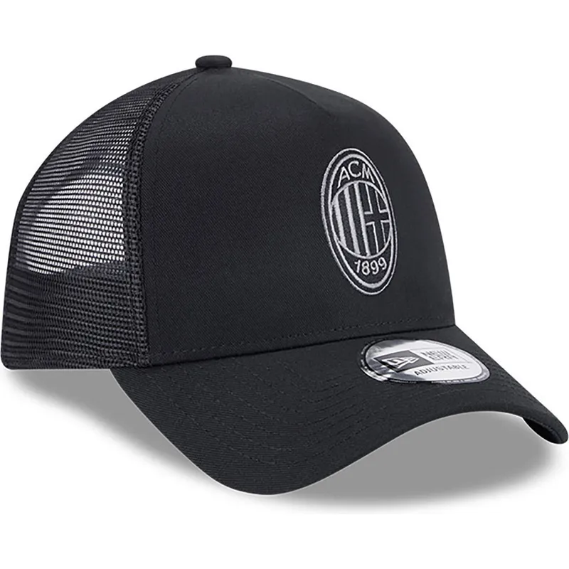 mutzen-gebogen-schwarz-snapback-a-frame-core-der-ac-milan-serie-a-von-new-era mutzen-gebogen-schwarz-snapback-a-frame-core-der-ac-milan-serie-a-von-new-era