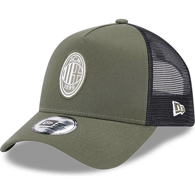 mutzen-gebogen-grun-snapback-a-frame-seasonal-der-ac-milan-serie-a-von-new-era