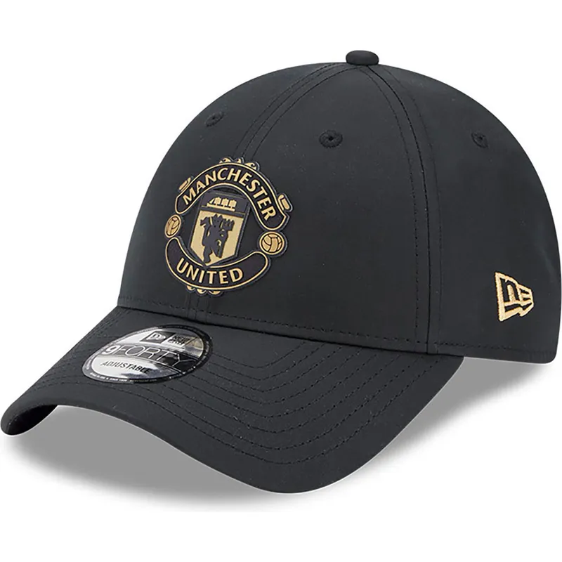 mutzen-gebogen-schwarz-verstellbares-band-dorado-9forty-der-manchester-united-football-club-premier-league-von-new-era