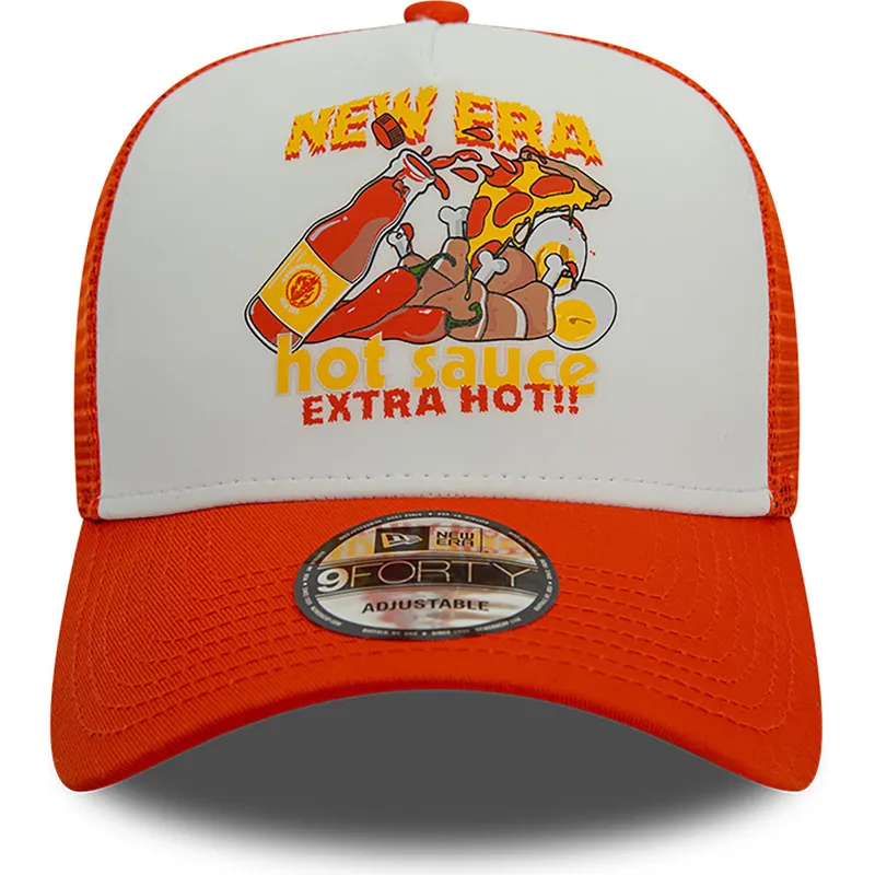 mutzen-gebogen-orange-snapback-a-frame-von-new-era