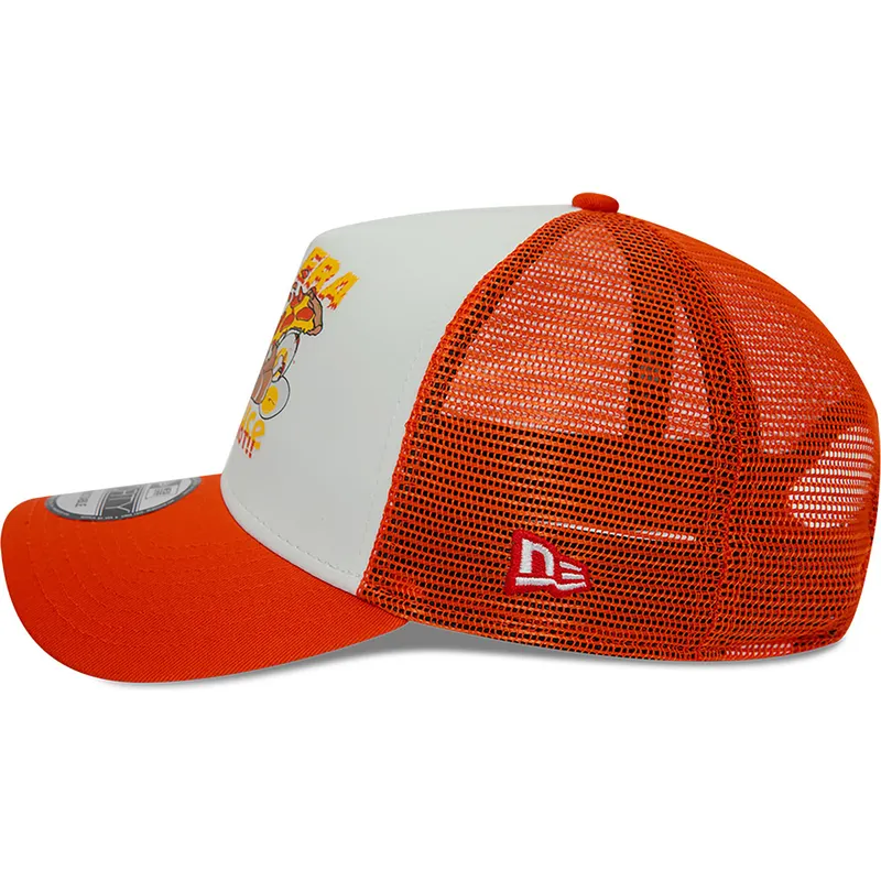 mutzen-gebogen-orange-snapback-a-frame-von-new-era