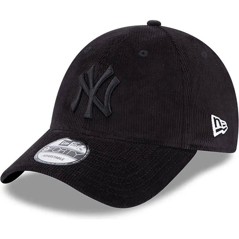 mutzen-gebogen-schwarz-verstellbares-band-9forty-cord-der-new-york-yankees-mlb-von-new-era