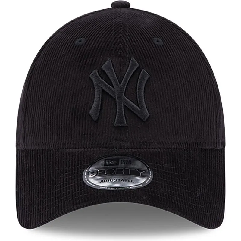 mutzen-gebogen-schwarz-verstellbares-band-9forty-cord-der-new-york-yankees-mlb-von-new-era