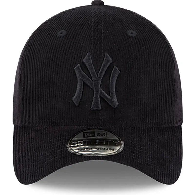 mutzen-gebogen-schwarz-angepasst-39thirty-cord-der-new-york-yankees-mlb-von-new-era