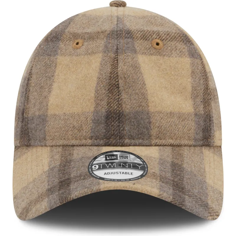 mutzen-gebogen-braun-verstellbares-band-9twenty-von-new-era