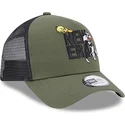 mutzen-gebogen-grun-snapback-a-frame-der-piolin-y-silvestre-looney-tunes-von-new-era
