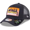 new-era-los-angeles-a-frame-repreve-license-plate-dunkelblaue-trucker-kappe