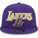 violette-snapback-9fifty-kappe-mit-patch-der-los-angeles-lakers-nba-von-new-era