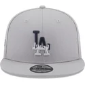 graue-snapback-kappe-9fifty-team-drip-los-angeles-dodgers-mlb-von-new-era