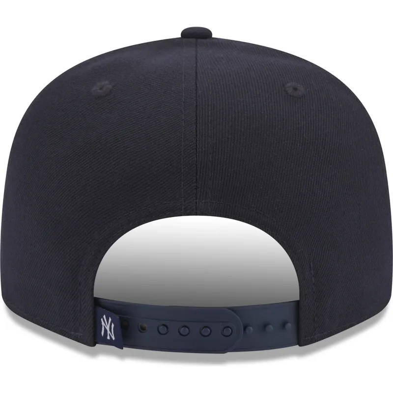 mutzen-flach-marineblau-snapback-9fifty-team-drip-der-new-york-yankees-mlb-von-new-era
