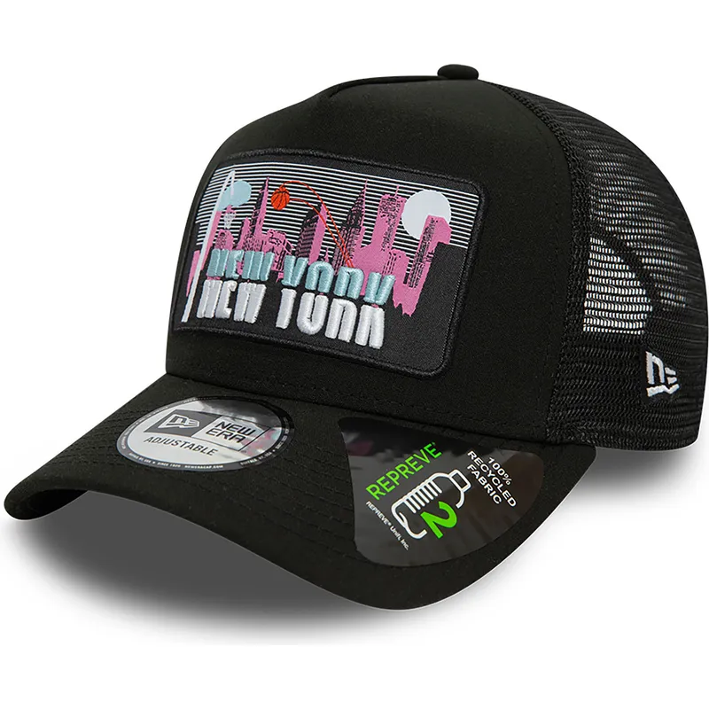 mutzen-gebogen-schwarz-snapback-a-frame-repreve-license-plate-der-new-york-von-new-era mutzen-gebogen-schwarz-snapback-a-frame-repreve-license-plate-der-new-york-von-new-era