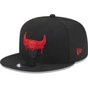 mutzen-flach-schwarz-snapback-9fifty-team-drip-der-chicago-bulls-nba-von-new-era