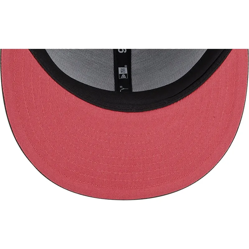 mutzen-flach-grun-snapback-9fifty-side-patch-der-new-york-yankees-mlb-von-new-era