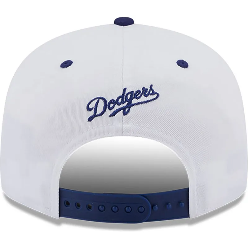 mutzen-flach-blau-snapback-9fifty-white-crown-patch-der-los-angeles-dodgers-mlb-von-new-era