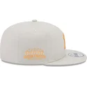mutzen-flach-beige-snapback-9fifty-side-patch-der-new-york-yankees-mlb-von-new-era