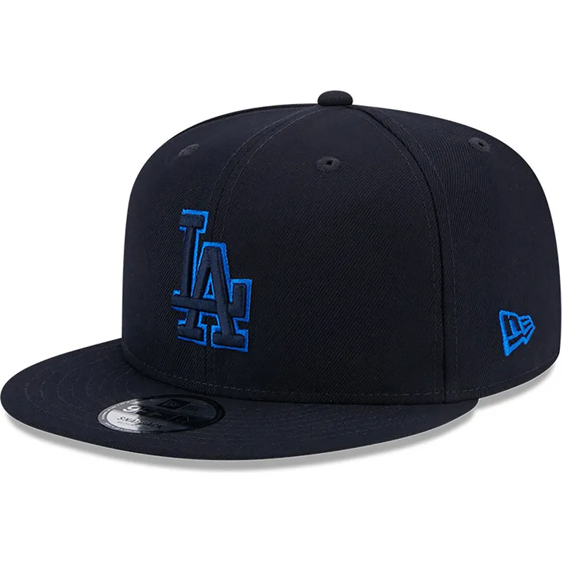 mutzen-flach-marineblau-snapback-9fifty-repreve-der-los-angeles-dodgers-mlb-von-new-era